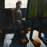 Der Maler, Öl auf Leinwand, 2006